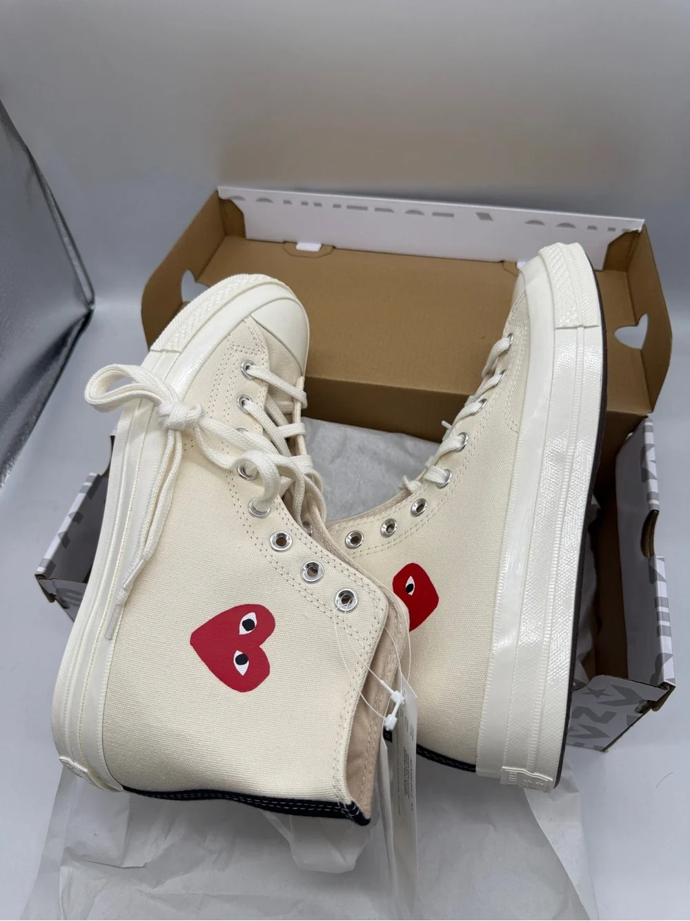 Comme des garçons play converse